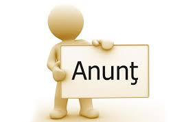 ANUNȚ