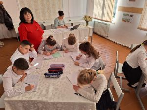 Oră publică în cl.a IV-a la limba română, cu subiectul ,,Verbul”